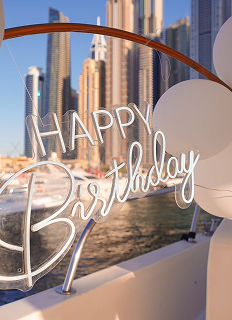 Birthday on a Yacht